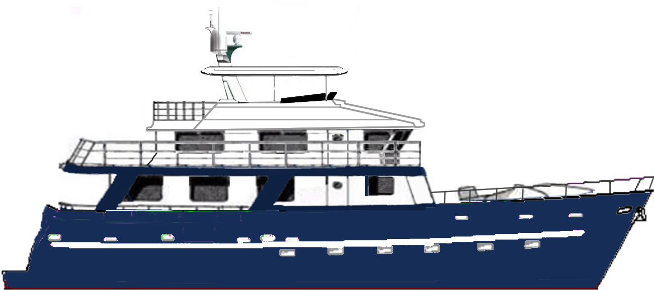 Ruby Yachts Expedition Yacht 65 House Aft